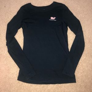 Vineyard vines navy blue long sleeve t-shirt